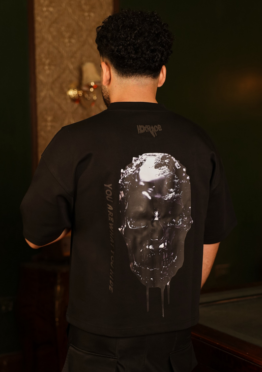 Essential Night Black | Box-Fit T-Shirt